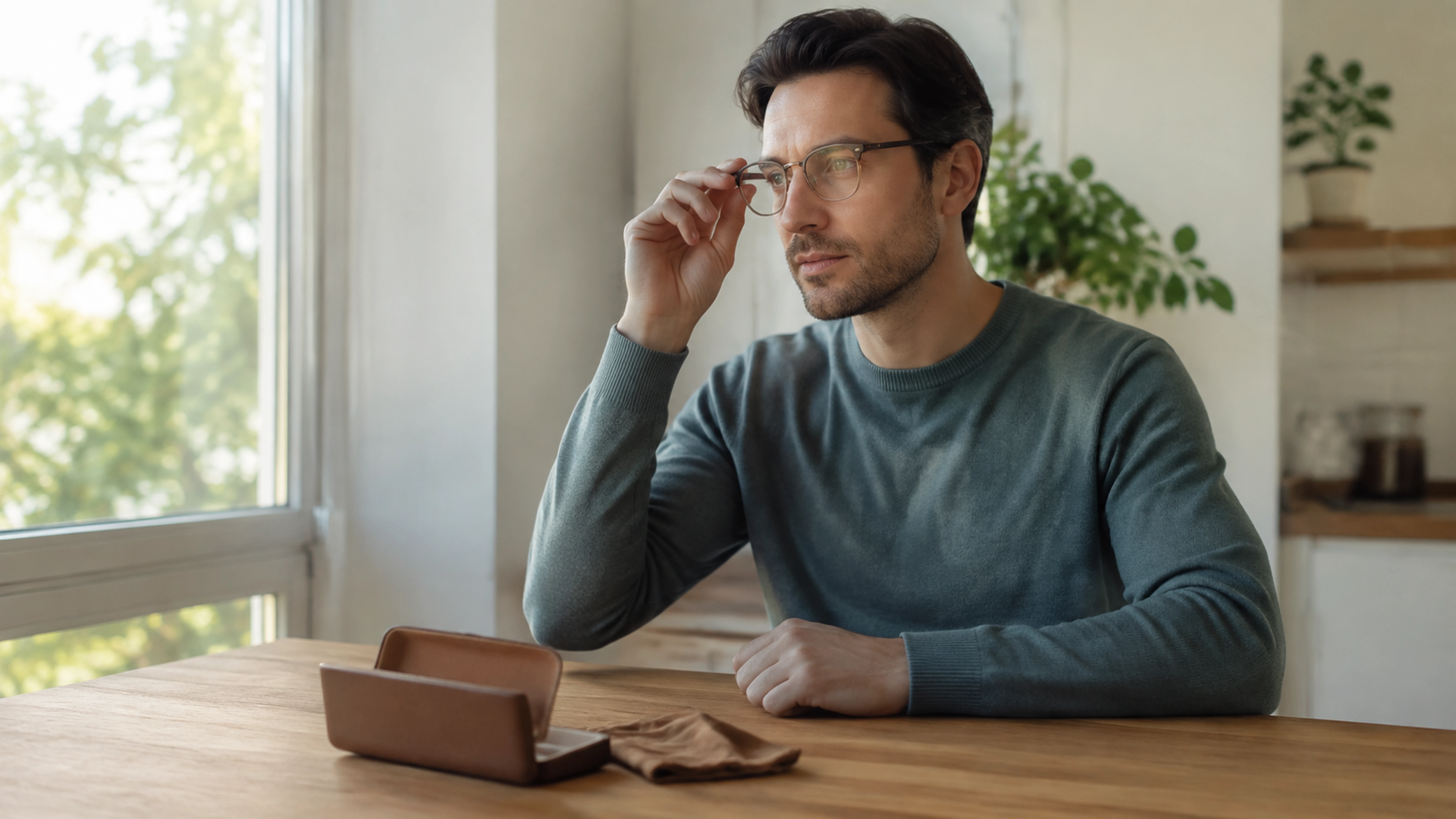Illustration éditoriale pour l’article « Combien de temps pour s'habituer à de nouvelles lunettes »